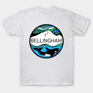 Bellingham Washington Orca - Color Version T-Shirt